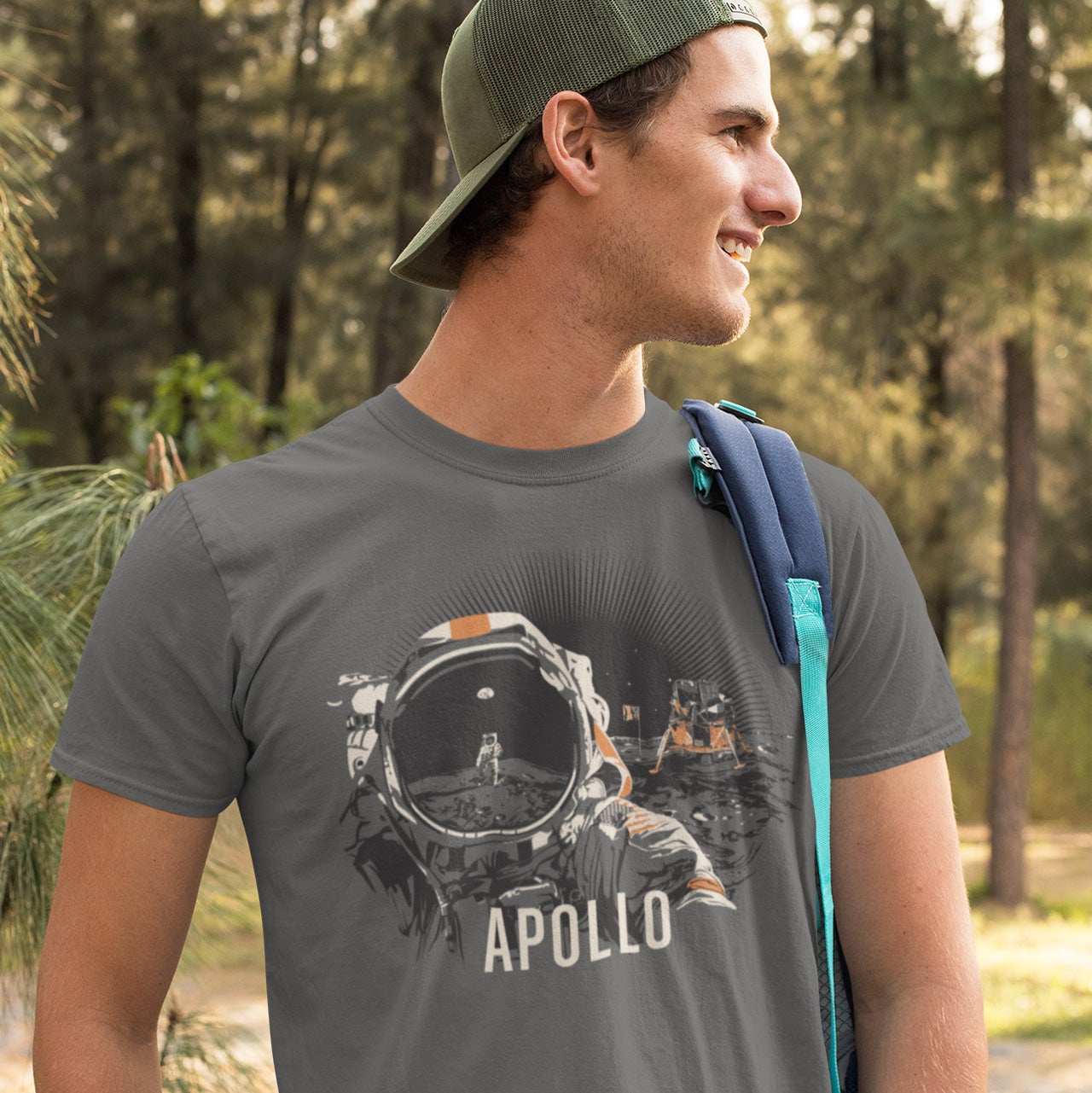 Apollo Mission T-shirt for Men chopshopstore –
