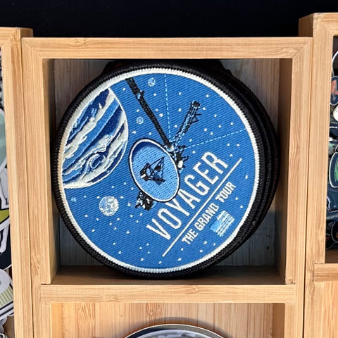 Voyager Mission Patch from the Historic Robotic Spacecraft Series