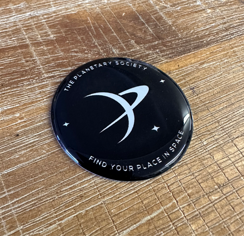 Brand ID Dome Style Sticker for Planetary Society