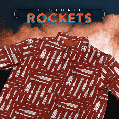 HISTORY OF ROCKETS BUTTON-UP SHIRTS