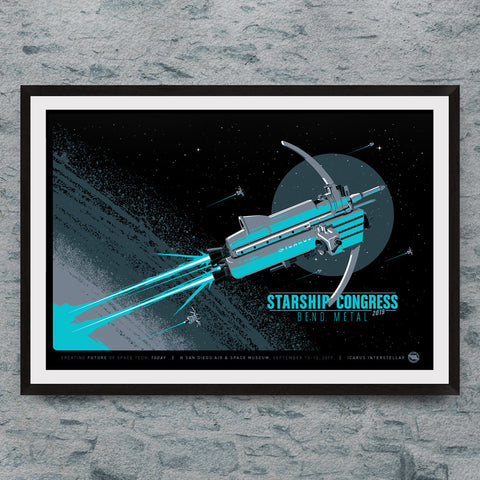 Starship Congress 2019: Bend Metal Print