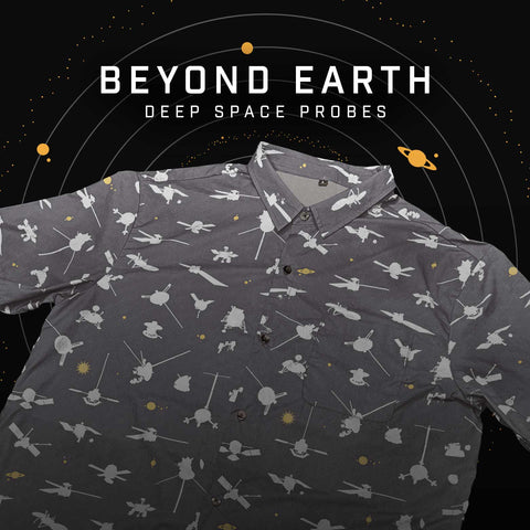 BEYOND EARTH BUTTON-UP SHIRTS