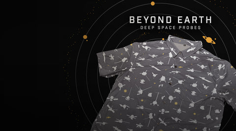 BEYOND EARTH BUTTON-UP SHIRTS