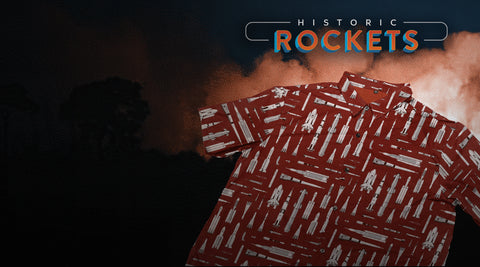 HISTORY OF ROCKETS BUTTON-UP SHIRTS